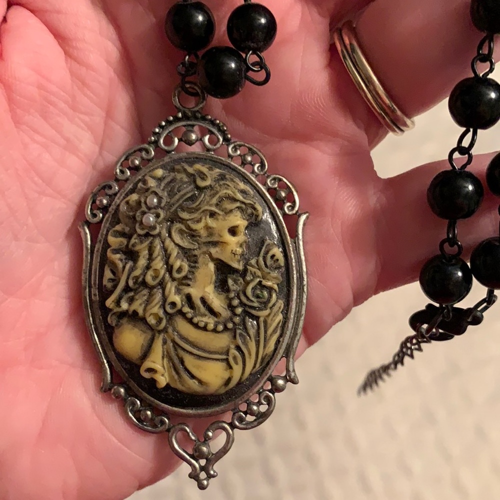 Victorian Skeleton Necklace